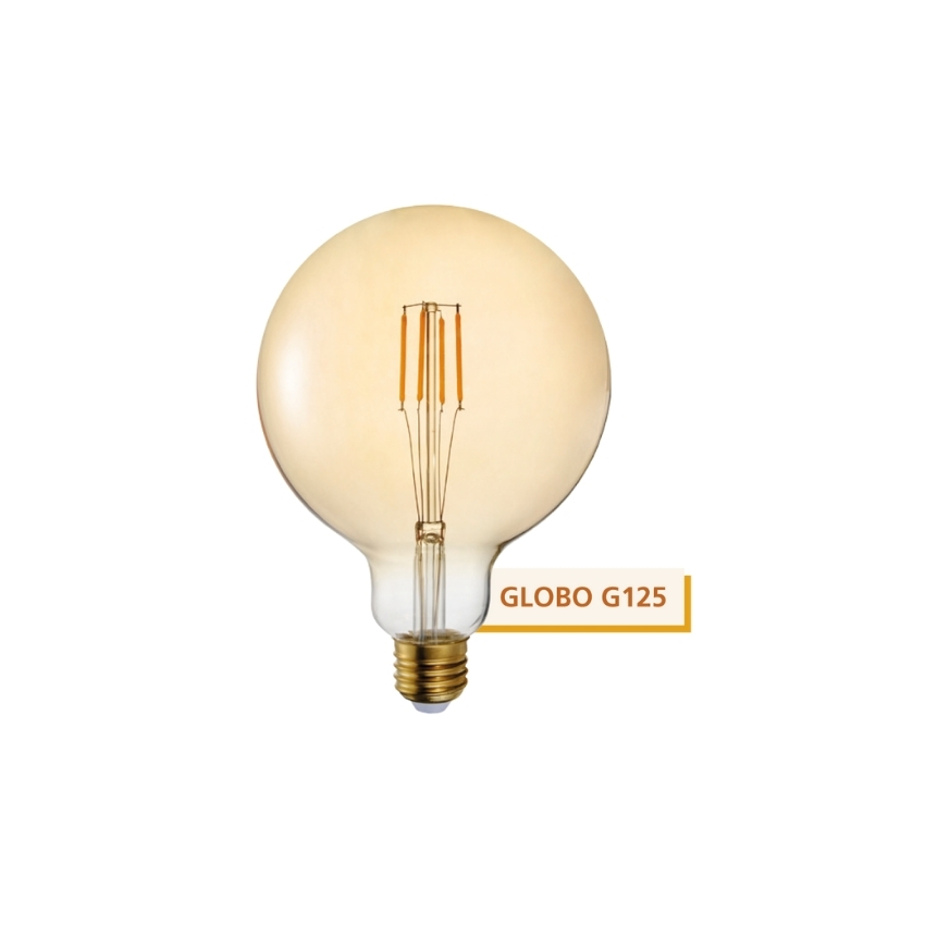 Led Toledo Vintage A19 & Globo
