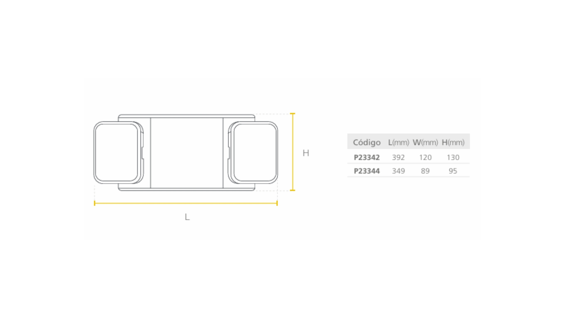 Led Emergencia E45