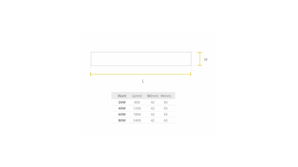 Led Lineal Mini Continuum