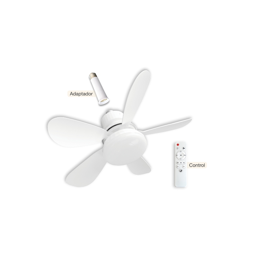 Led Toledo Ventilador 3 Temperaturas Seleccionables