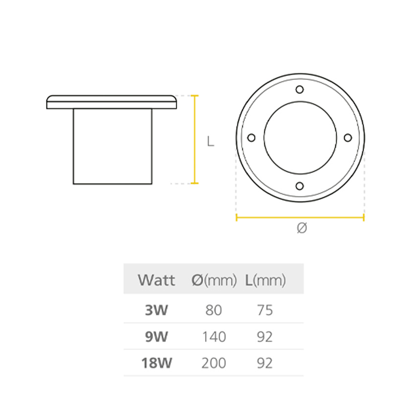Led Deco Piso
