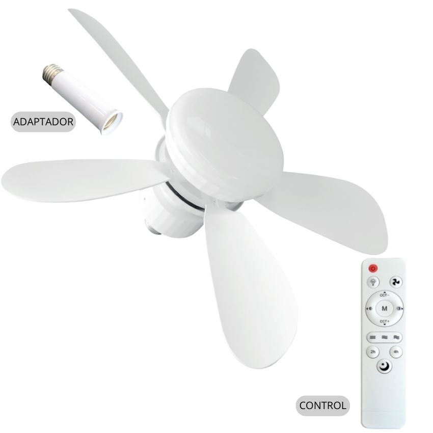 Led Toledo Ventilador 3 Temperaturas Seleccionables