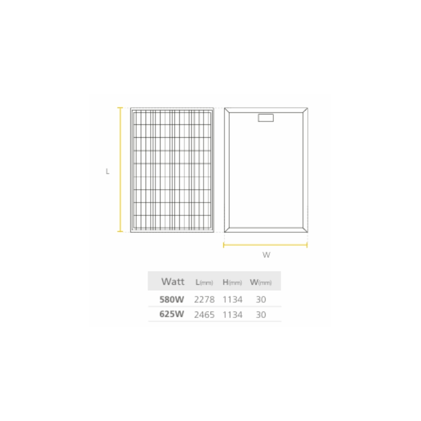 Paneles Solar Bifacial