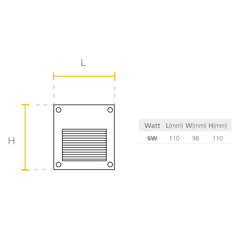 Led Deco Aplique