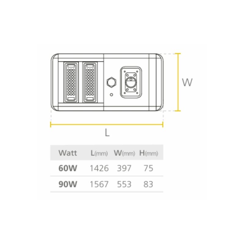 KIT SOLAR INTEGRADO S60 Y S90 PRO SIN SENSOR - Imagen 2