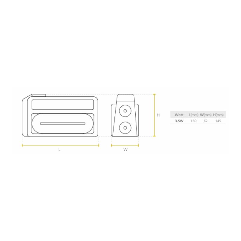 KIT SOLAR LED 3X3W + USB - Imagen 2