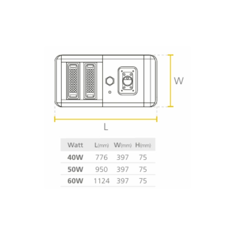 KIT SOLAR INTEGRADO S40 / S50 Y S60 PRO CON SENSOR - Imagen 3
