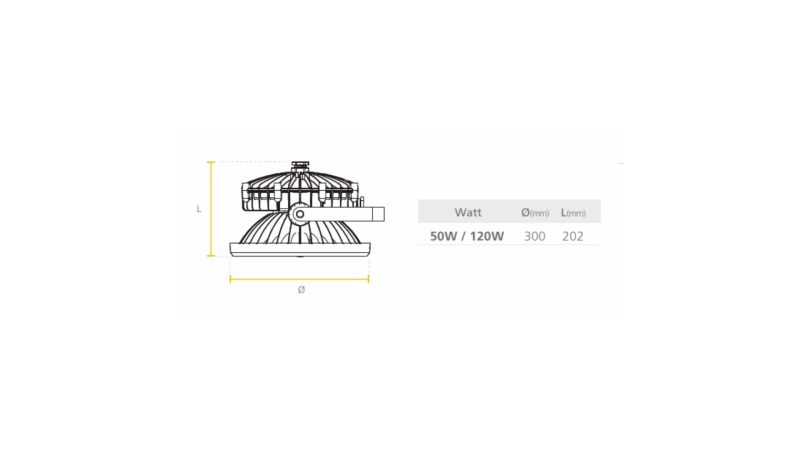 LED EXPLOSION PROOF HIGHBAY BC9700 - Imagen 3