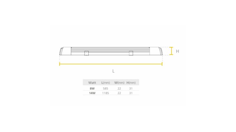 LED LINEAL BATTEN E-LITE - Imagen 3