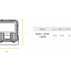 LED EXPLOSION PROOF PROYECTOR BC9101 - Imagen 3