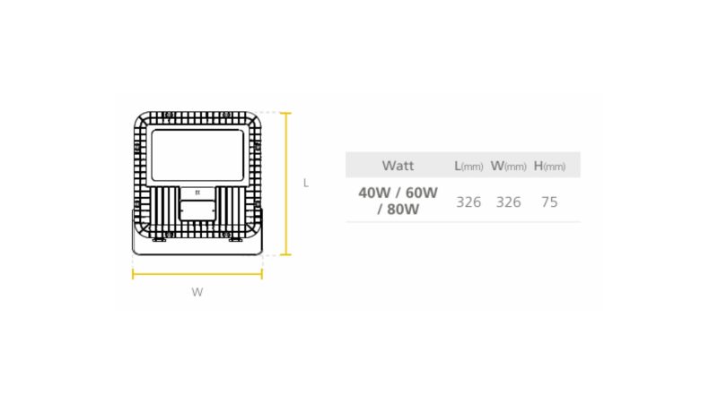 LED EXPLOSION PROOF PROYECTOR BC9101 - Imagen 3
