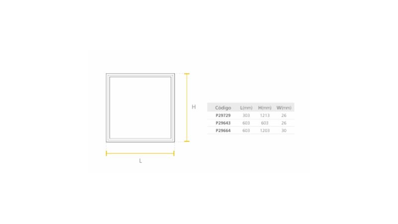 LED PANEL BACK LIT - Imagen 3