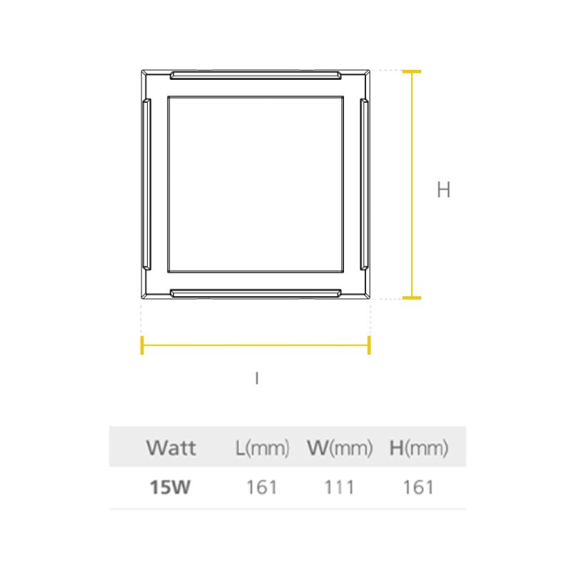 LED AZZART SQ - Imagen 2