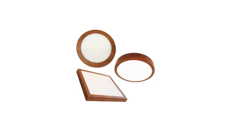 LED PANELES DE MADERA