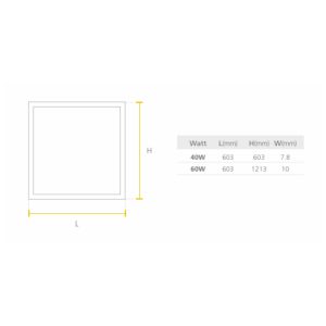 LED PANEL PRO EDGE LIT - Imagen 2
